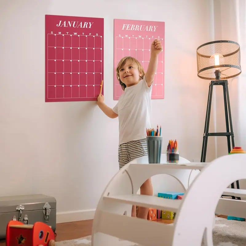 ✨ 📚 Back to School with This Large Wall Calendar ✨
