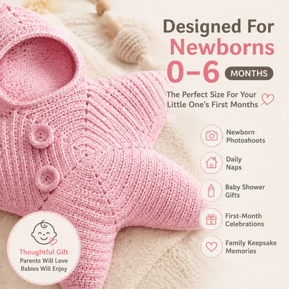 ⏰Last day Promotion 🔥-🐚 Starfish Baby Sleeping Bag — A Cozy Little Ocean Star ⭐