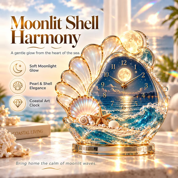 🌊 50% OFF – Coastal Glow Crystal Lighthouse & Ocean Decor ✨