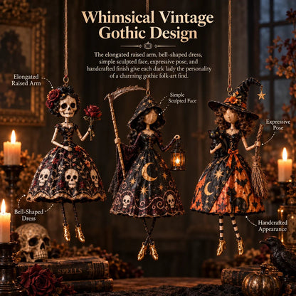 🔥 Last Day 50% OFF✨-🎃Midnight LadiesTM – Gothic Halloween Hanging Decor🖤