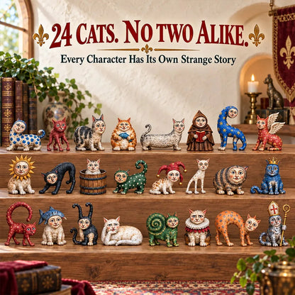 🐈🏰24 Days of Ugly Medieval Cats - Hilariously Weird Cat Advent Calendar 2026