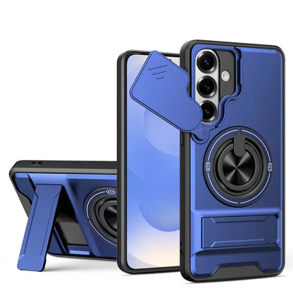 📱 LIMITED-TIME 49% OFF! ✨ Samsung Phone Case – Sliding Camera Cover, Rotatable Ring, Magnetic Mount 🔄