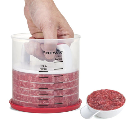 🔥Last Day 50% OFF - 🥩Progressive Perfect Burger Press & Keeper Set