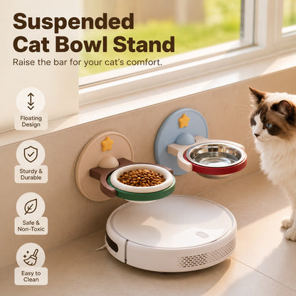 Ergonomic Ceramic Pet Cat Bowl | Premium Dining