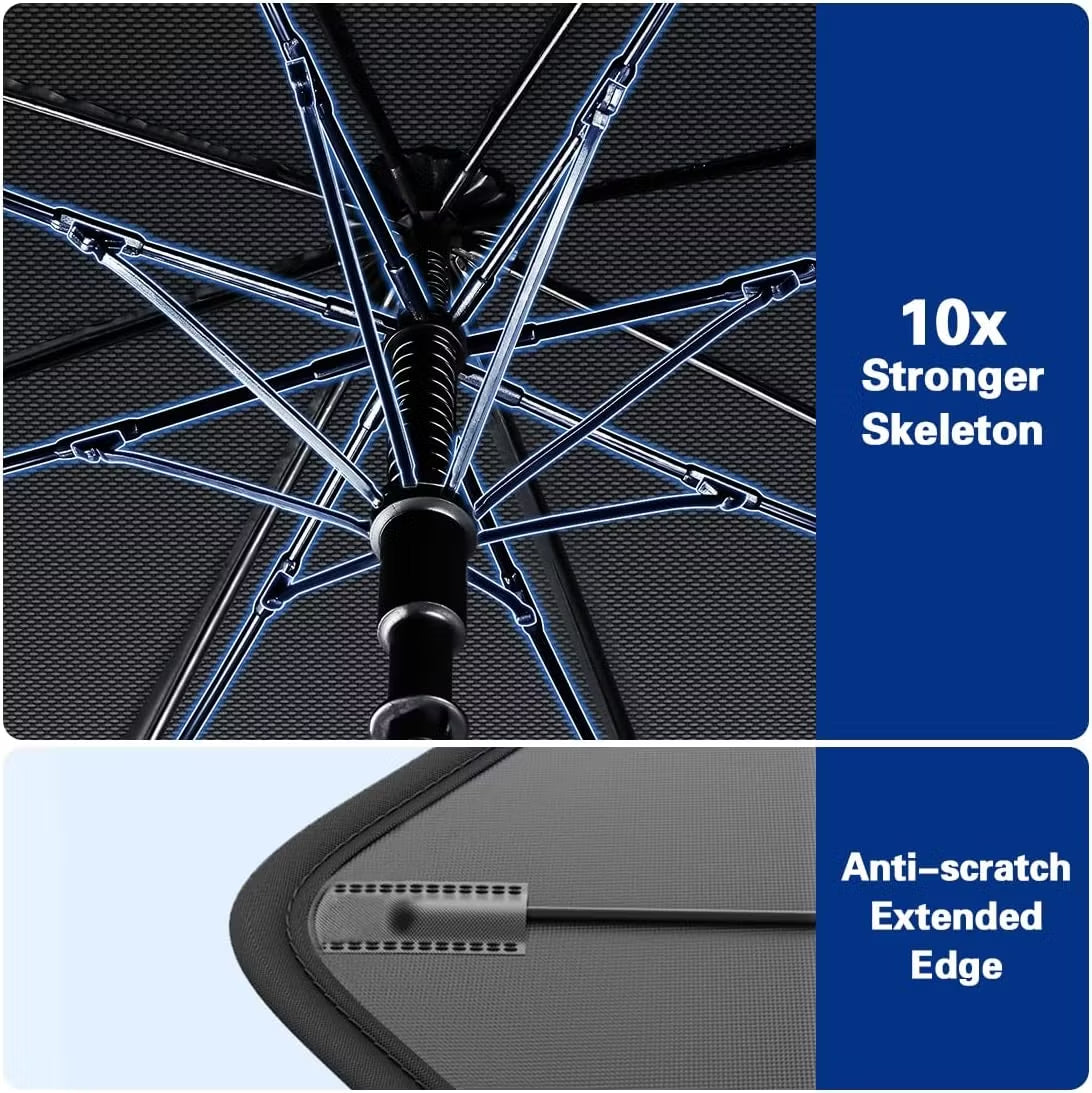 🔥Limited-time offer - 2026 Upgraded Car Windshield Sun Shade Umbrella