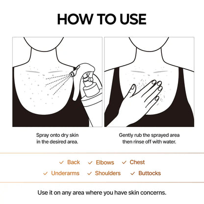 Turmeric Exfoliating Cleansing Spray