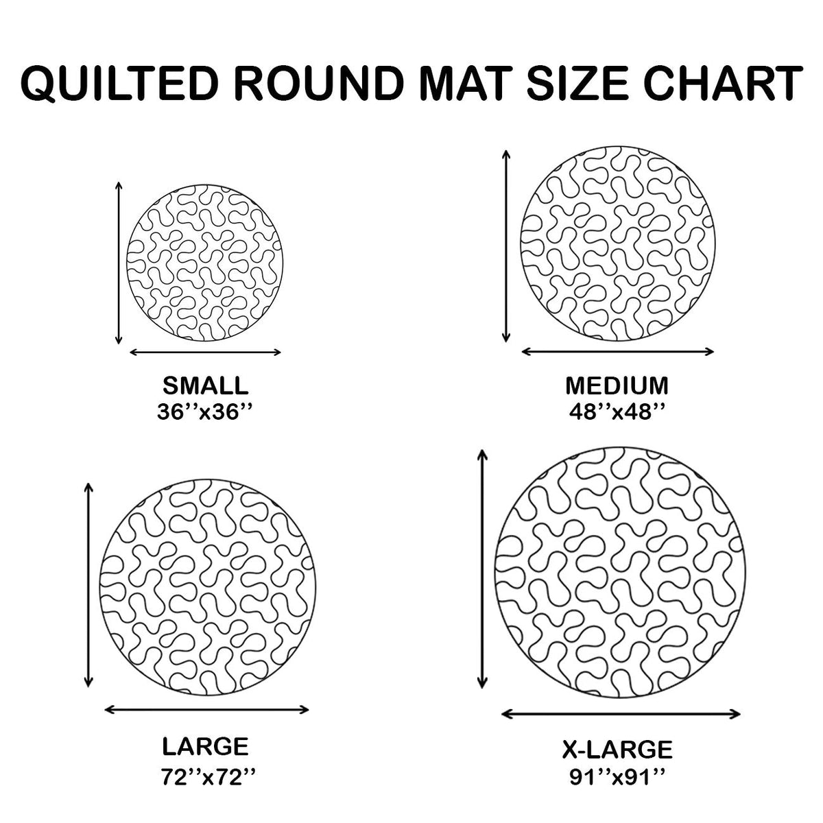 ⏰Last day Promotion 🔥🎃3D Skeleton Vortex Quilted Round Halloween Rug