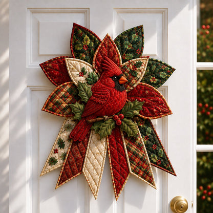 🎉 Last Day 50% OFF 🎄 – Festive Quilted Christmas Door Hanging DIY Sewing Kit