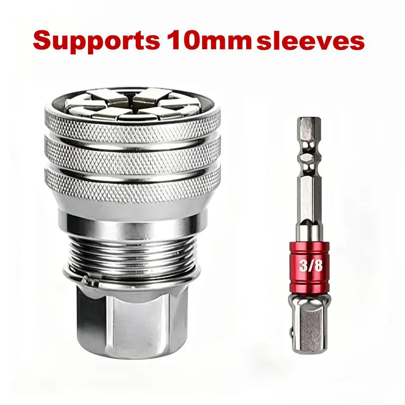 Universal Magic Socket Wrench Tool – Adjustable Grip for 10-19mm Nuts & Bolts