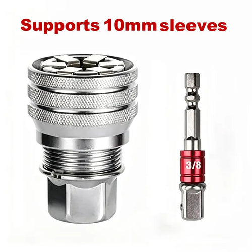Universal Magic Socket Wrench Tool – Adjustable Grip for 10-19mm Nuts & Bolts