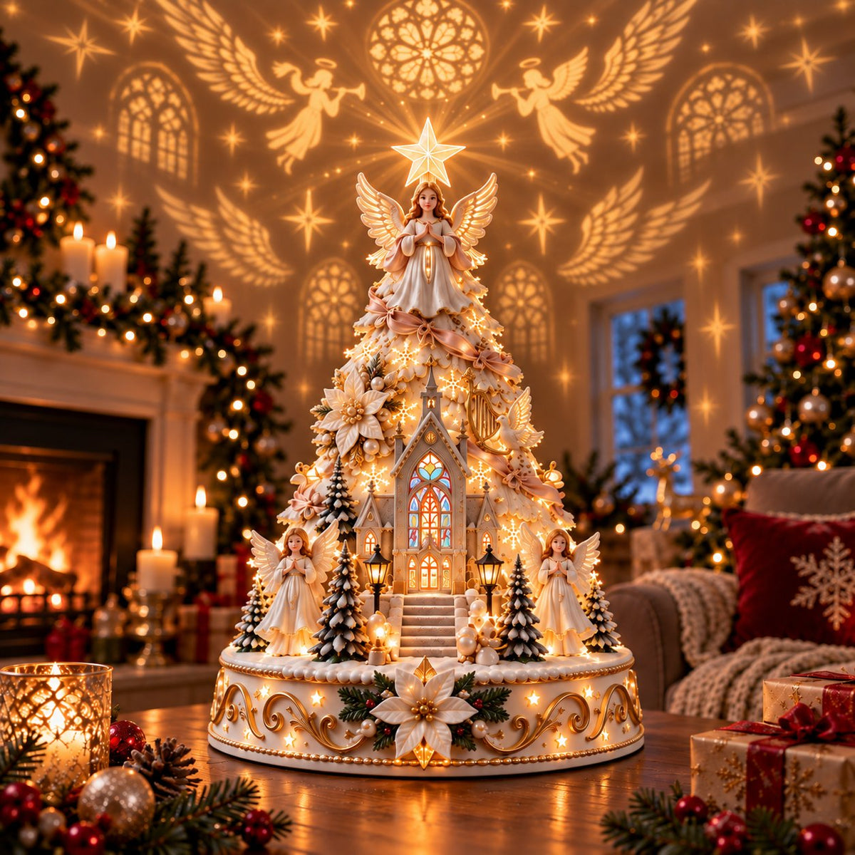 🤩50% OFF - 🎄Christmas Village Lightscape Tree