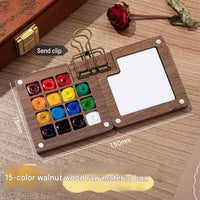 15-well paint palette + free clip
