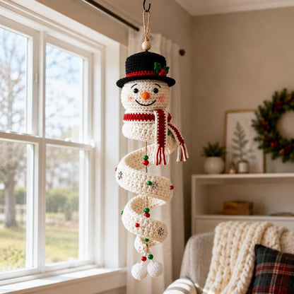 🔥HOT SALE🔥49% OFF - 🎅🌲Crochet Snowman Spiral Oranment DIY Kit
