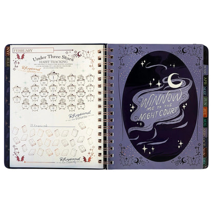 🔥HOT SALE 49% OFF🌙 A Court of Thorns and Roses: Velaris 2027 Weekly Planner ✨ Officially Licensed Fantasy Organizer
