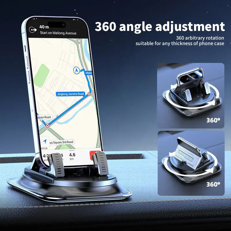 Car Phone Holder – One-Handed, Stable & Reliable