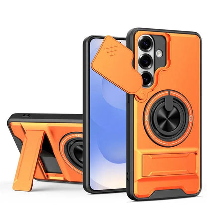 📱 LIMITED-TIME 49% OFF! ✨ Samsung Phone Case – Sliding Camera Cover, Rotatable Ring, Magnetic Mount 🔄