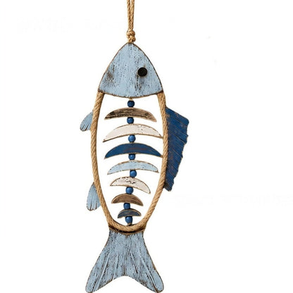 🐚Last Day 50% OFF💙-🐟 Coastal Rope Fish Wall Hanging for Charming Nautical Home & Beach Decor 🌊