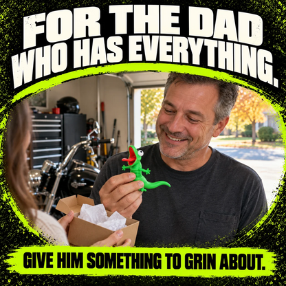 🦎Wobbly Riding Buddy – Car & Motorcycle Decor🏍