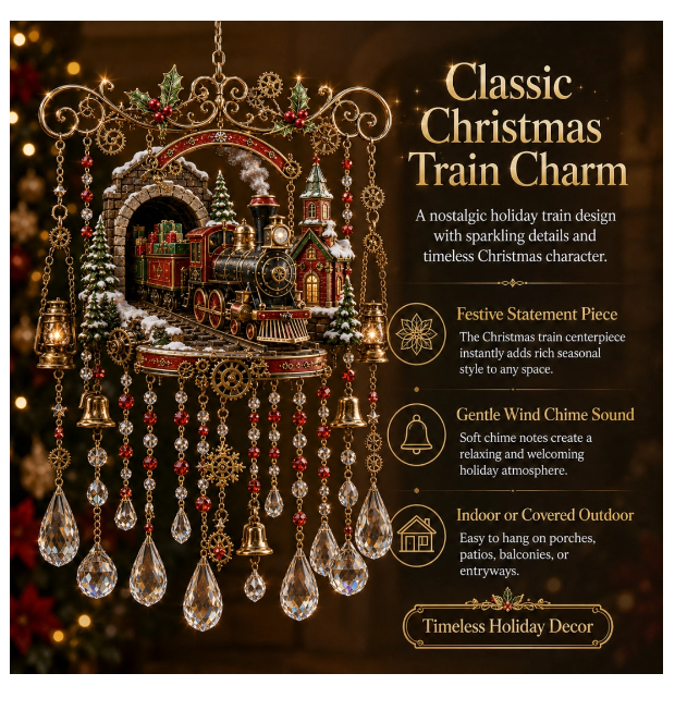 🎁 LAST DAY — LIMITED TIME 50% OFF！Magical Holiday Wind Chime ✨
