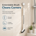 Extendable Long Handle Floor Scrub Brush, Multifunctional Cleaning Brush