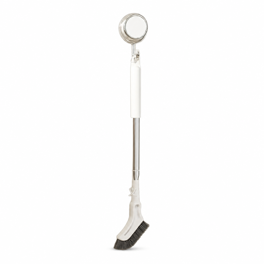 Extendable Long Handle Floor Scrub Brush, Multifunctional Cleaning Brush