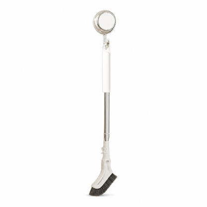 Extendable Long Handle Floor Scrub Brush, Multifunctional Cleaning Brush